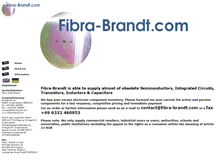 Tablet Screenshot of fibra-brandt.com